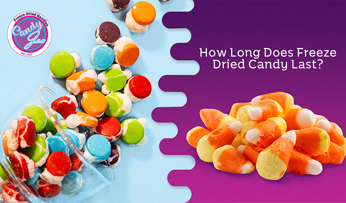 Freeze direct candy can last for several months if stored properly. Check the packaging for specific instructions.